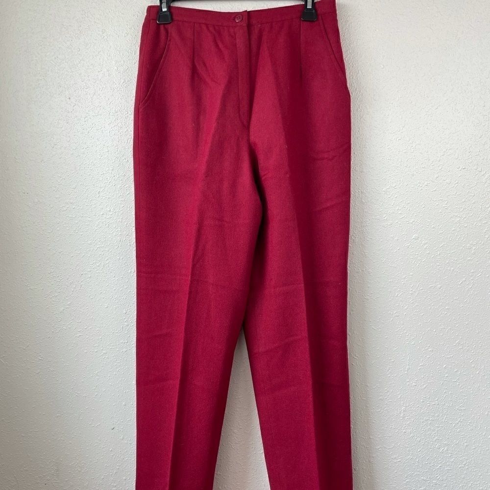 Vintage Personal Wool Blend Slack Pant Size 12 EUC
